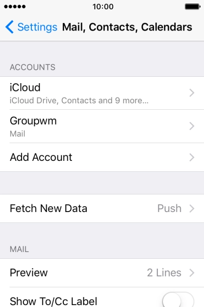 Press Fetch New Data.