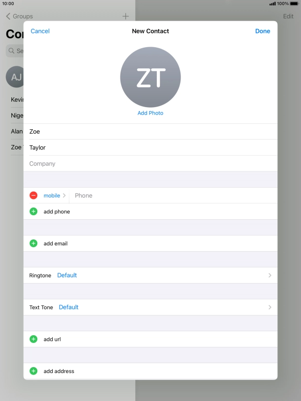Press Phone and key in the required phone number. Press Phone and key in the required phone number.