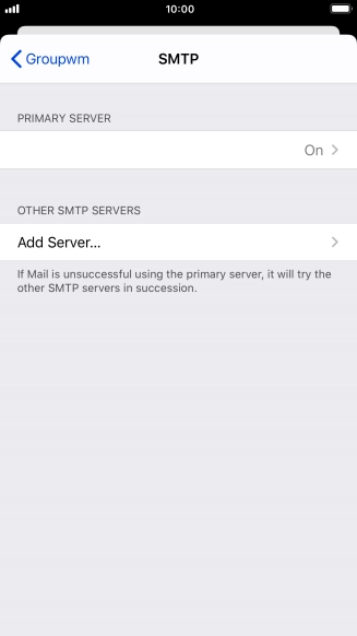 Press the field below 