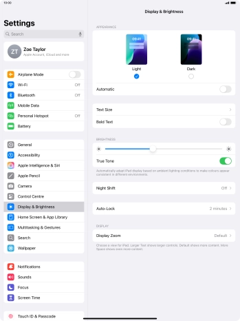 Press Dark. Press Dark.