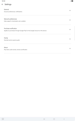 Press Network preferences.
