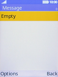 Press the Left selection key.