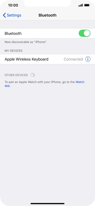 Slide your finger upwards starting from the bottom of the screen to return to the home screen.
