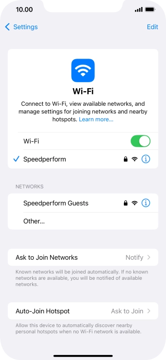 Slide your finger upwards starting from the bottom of the screen to return to the home screen.