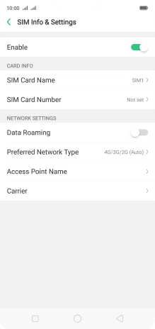 Press Access Point Name.