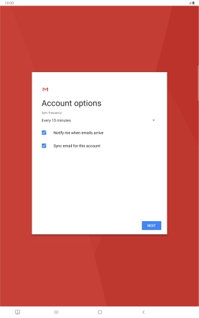 Press the drop down list below 