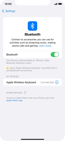 Slide your finger upwards starting from the bottom of the screen to return to the home screen.