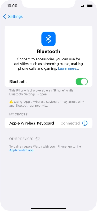 Slide your finger upwards starting from the bottom of the screen to return to the home screen.