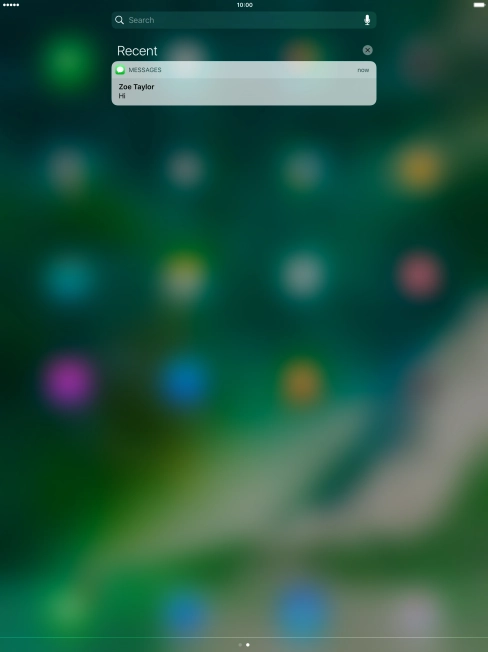 Press the required notification and follow the instructions on the screen to use the selected function.