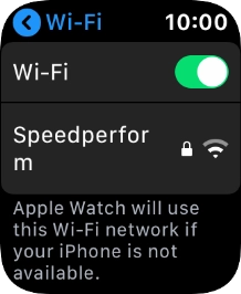 Press the Digital Crown to return to the home screen. Press the Digital Crown to return to the home screen.