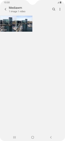 Press and hold any picture or video clip.