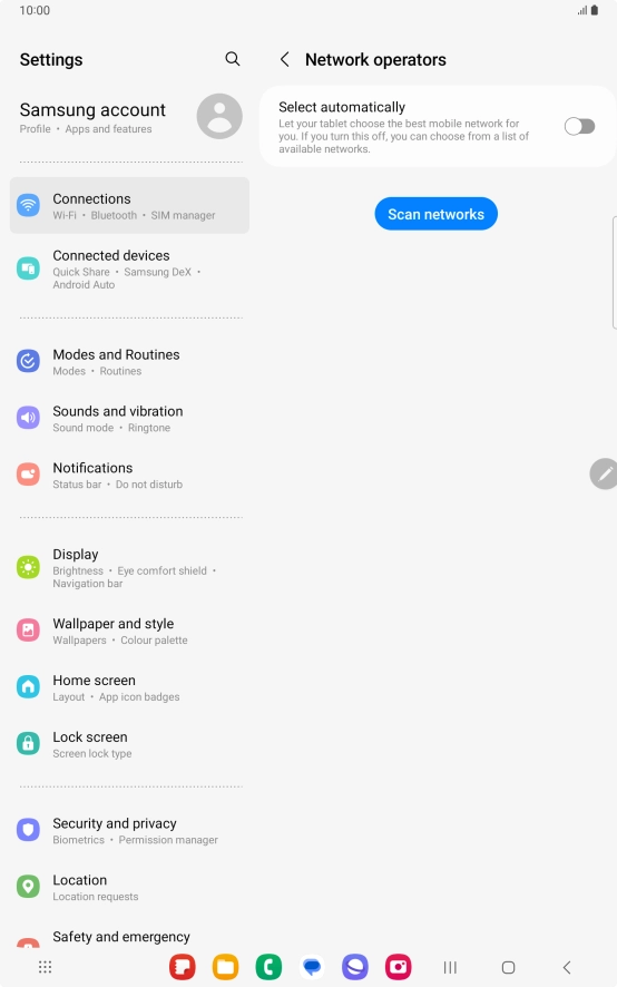 Press the indicator next to Press the indicator next to