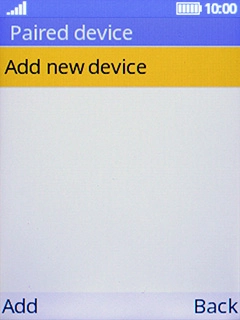 Select Add new device.