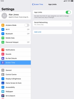 Press the required category. Press the required category.