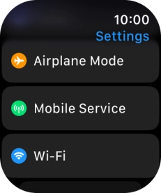 Press Wi-Fi. Press Wi-Fi.