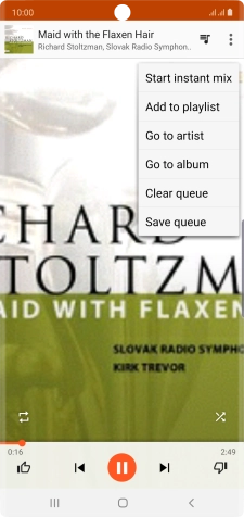 Press Add to playlist.