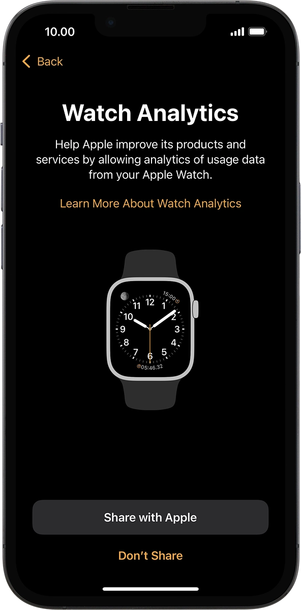 On your phone: Press the required setting.