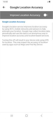 If you press the indicator next to 