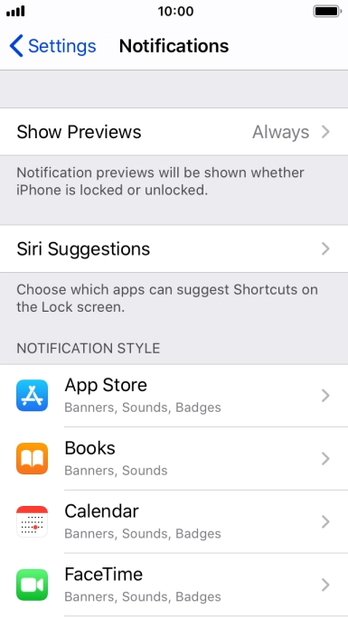 Press Show Previews.