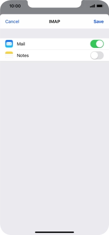 Press Save. Your email account has now been set up. To select more settings for incoming and outgoing server, proceed with the following steps.
