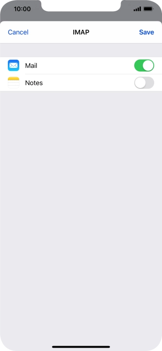 Press Save. Your email account has now been set up. To select more settings for incoming and outgoing server, proceed with the following steps.
