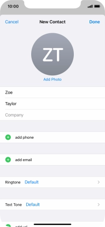Press add phone. Press add phone.
