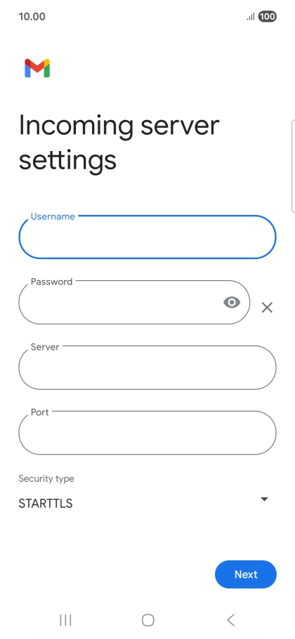 Press the field below Press the field below