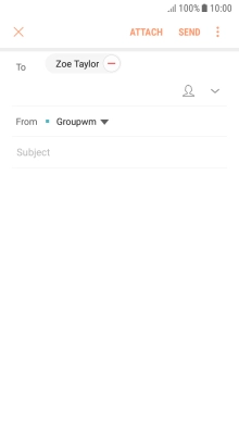 Press Subject and key in the required subject.