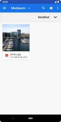 Press the required picture.