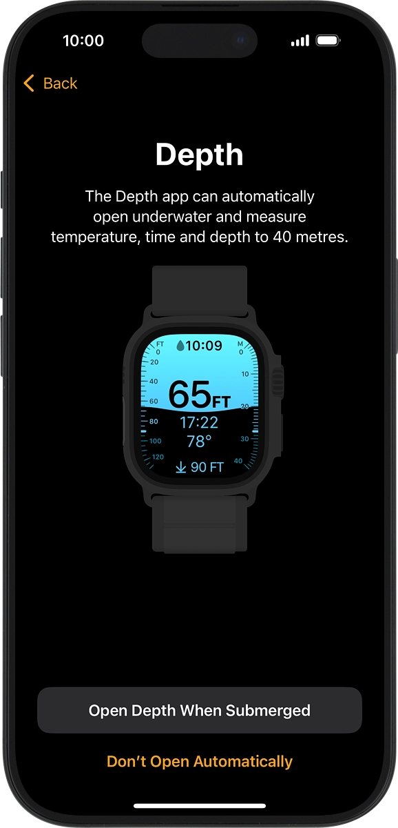On your phone: Press the required setting.