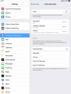 If you turn off the function, press the required setting. If you turn off the function, press the required setting.