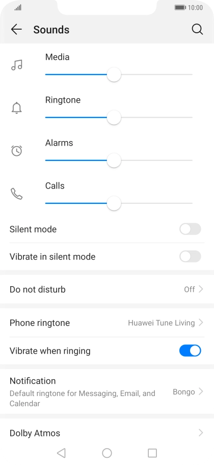 Press Phone ringtone.
