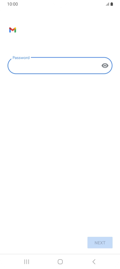 Press the field below 