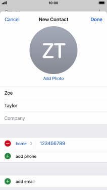 Press Done. Press Done.