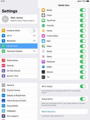 Press the indicator next to Press the indicator next to