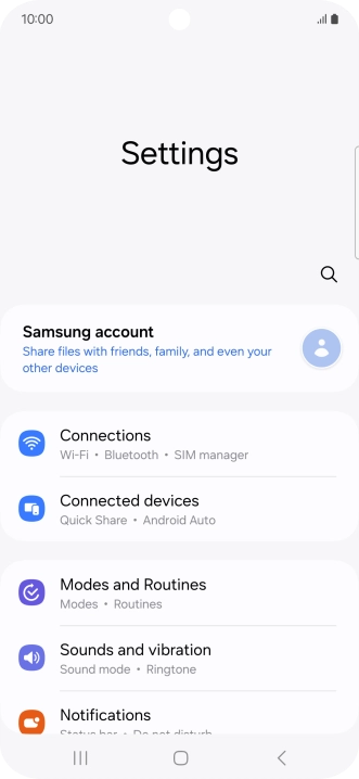 Press Sounds and vibration.