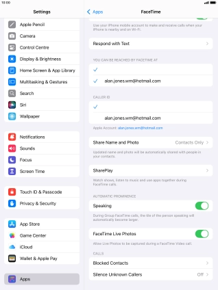 Press SharePlay. Press SharePlay.