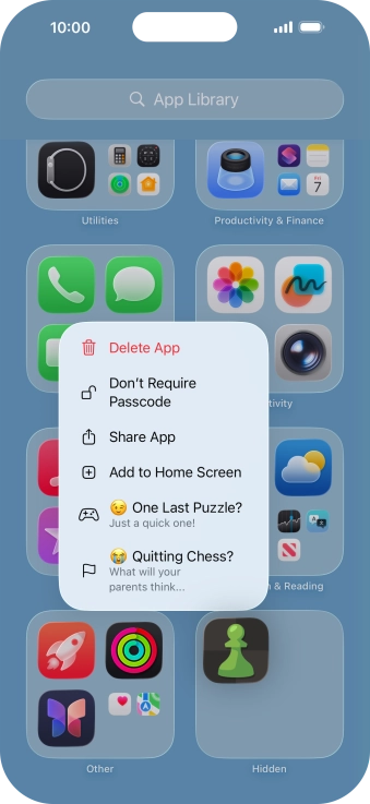 Press Don't Require Passcode.
