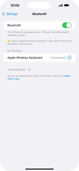 Slide your finger upwards starting from the bottom of the screen to return to the home screen.