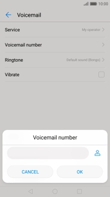 Key in +61414121121 and press OK.