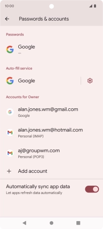 Press the indicator next to Press the indicator next to