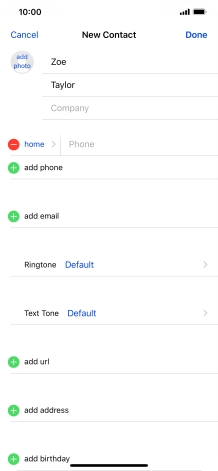 Press Phone and key in the required phone number.