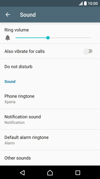 Press Phone ringtone.