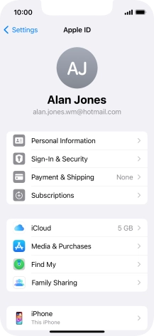 Slide your finger upwards starting from the bottom of the screen to return to the home screen.