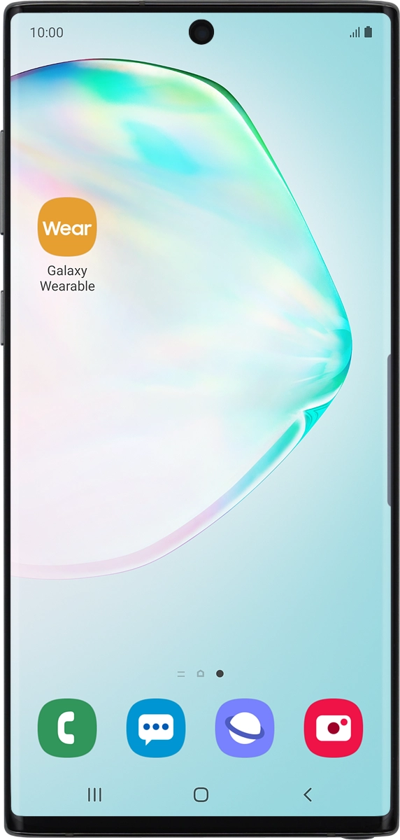 On your phone: Press Galaxy Wearable.