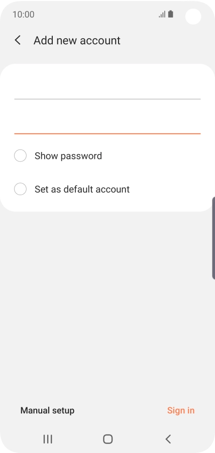 Press Sign in. Press Sign in.