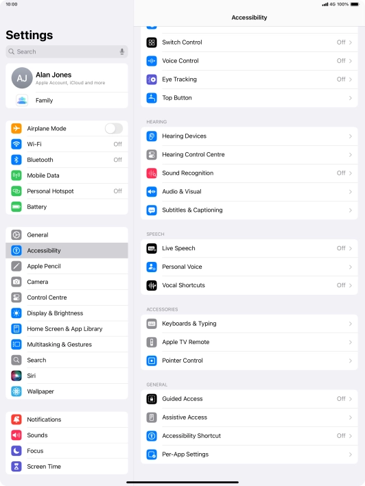Press the required category below 