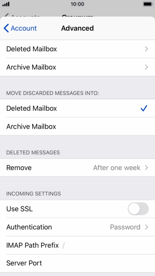 Press Authentication.