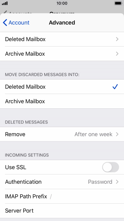 Press Authentication.
