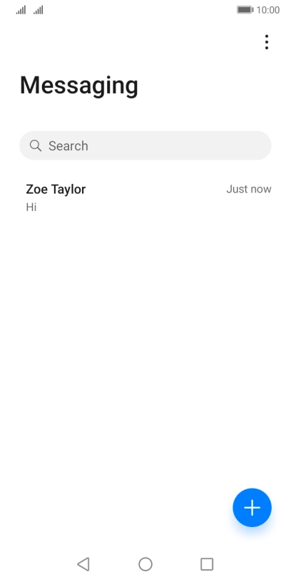 Press the new message icon.